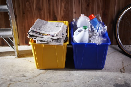 Sorting items for eco-friendly house clearance in Docklands